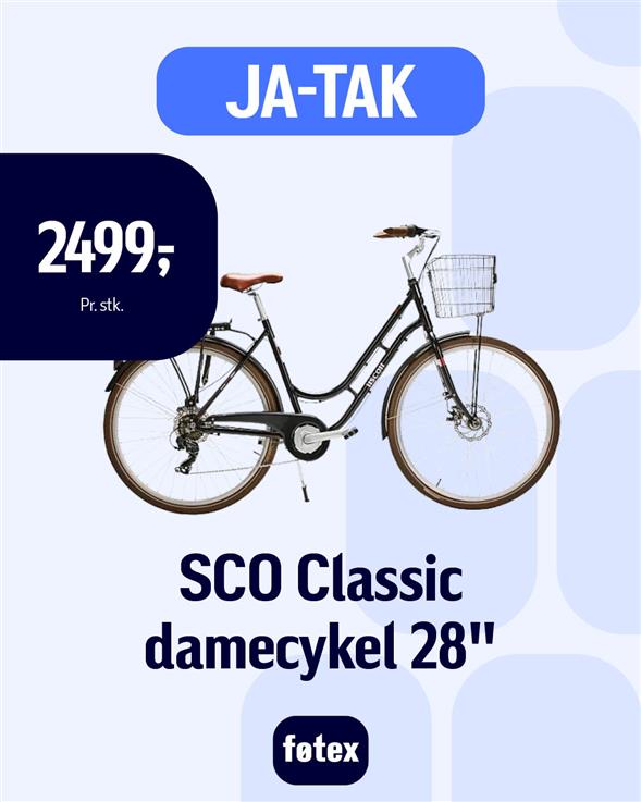 SCO Classic damecykel 28